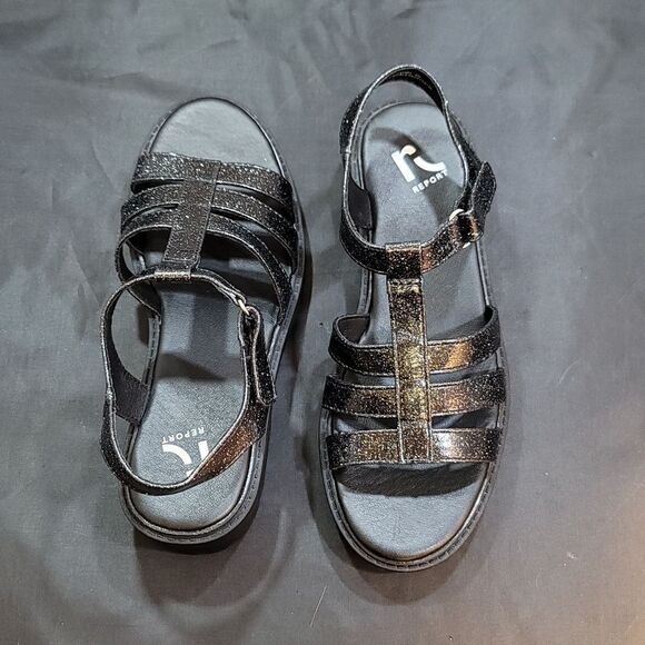 BRAND NEW REPORT MULTI-STRAPS VELCRO CLOSURE KIDS SANDAL - Picture 8 of 14